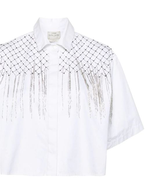 White cotton shirt Forte forte | 12390PURO